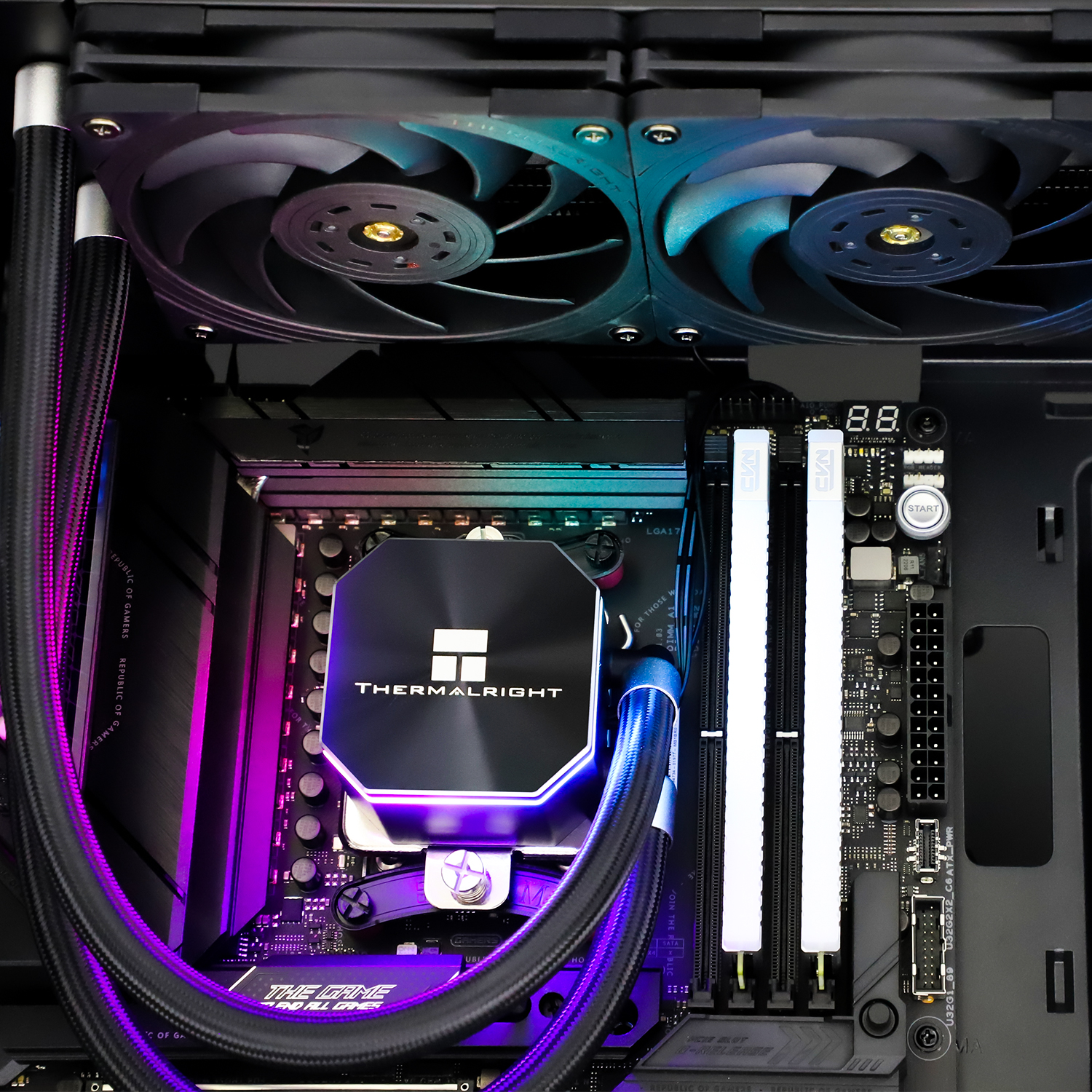 Thermalright Frozen Notte 240 : Excellent performance with Intel's